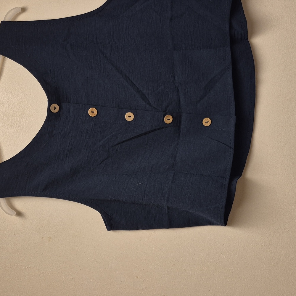 Summer 2 Piece Outfit (S) Round Neck Back, Sleevelees Tank - Picture 9 of 13